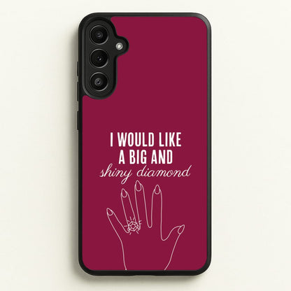 Shiny Diamond Galaxy A36 Case