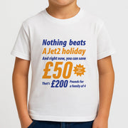 Nothing Beats A Jet Holiday Kids T-Shirt 4