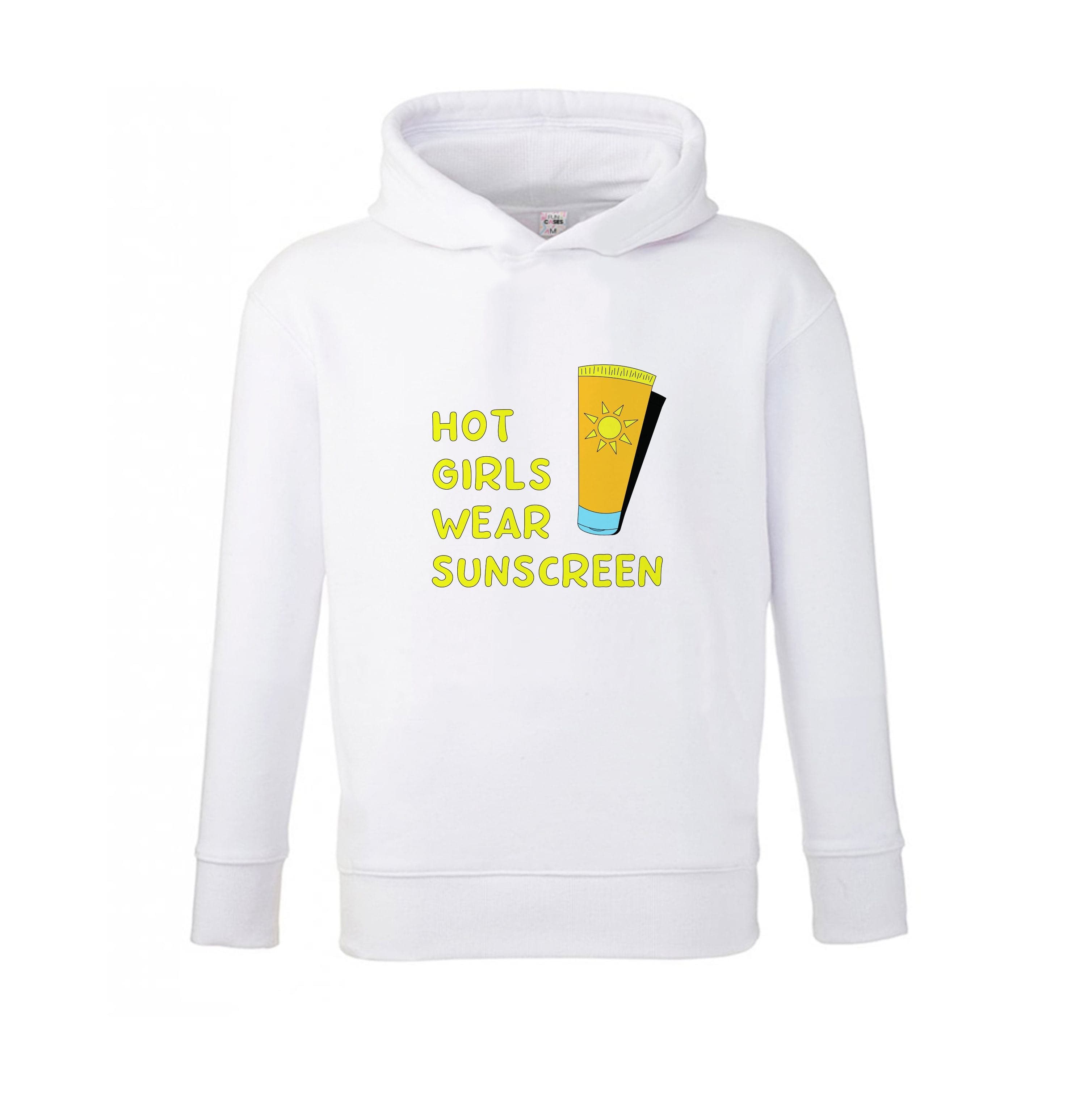 Hot Girls Wear Sunscreen - Summer Kids Hoodie