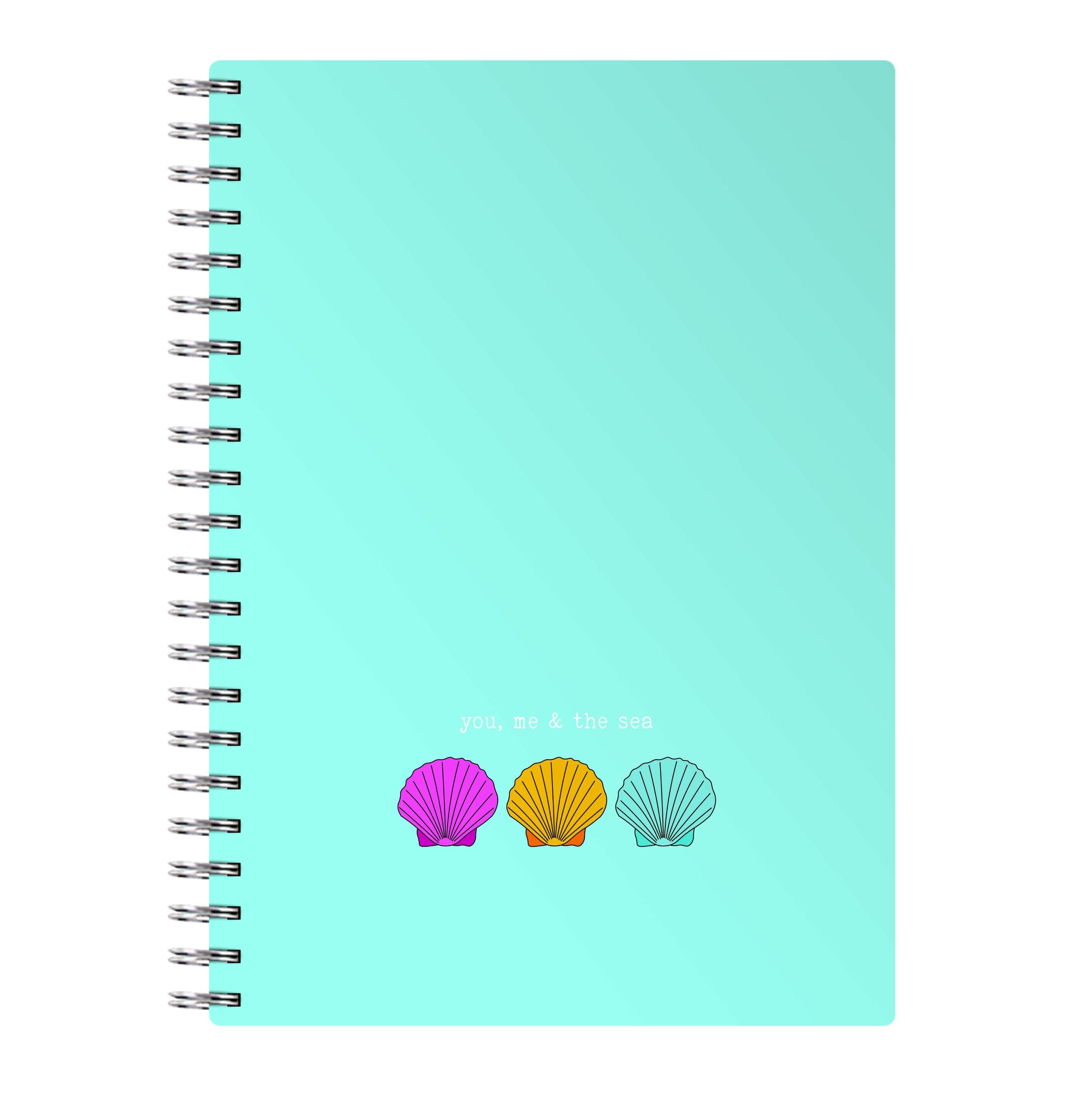 You, Me And The Sea - Seashells Notebook