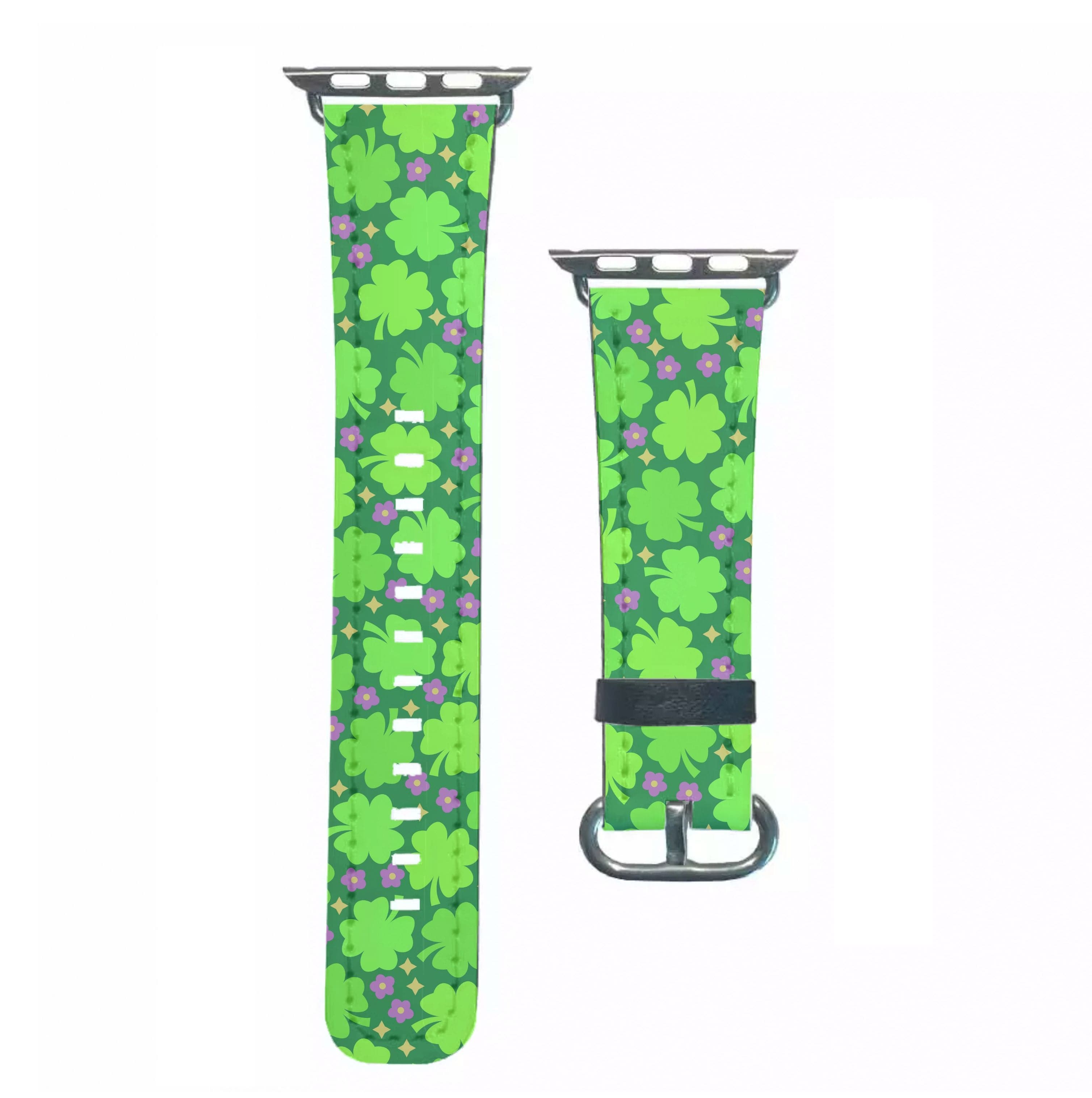 Clover Patterns - Foliage Apple Watch Strap