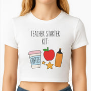Teacher Starter Kit Crop top 2