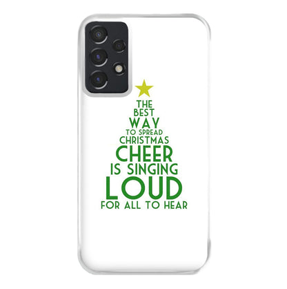 The Best Way To Spread Christmas Cheer - Elf Phone Case