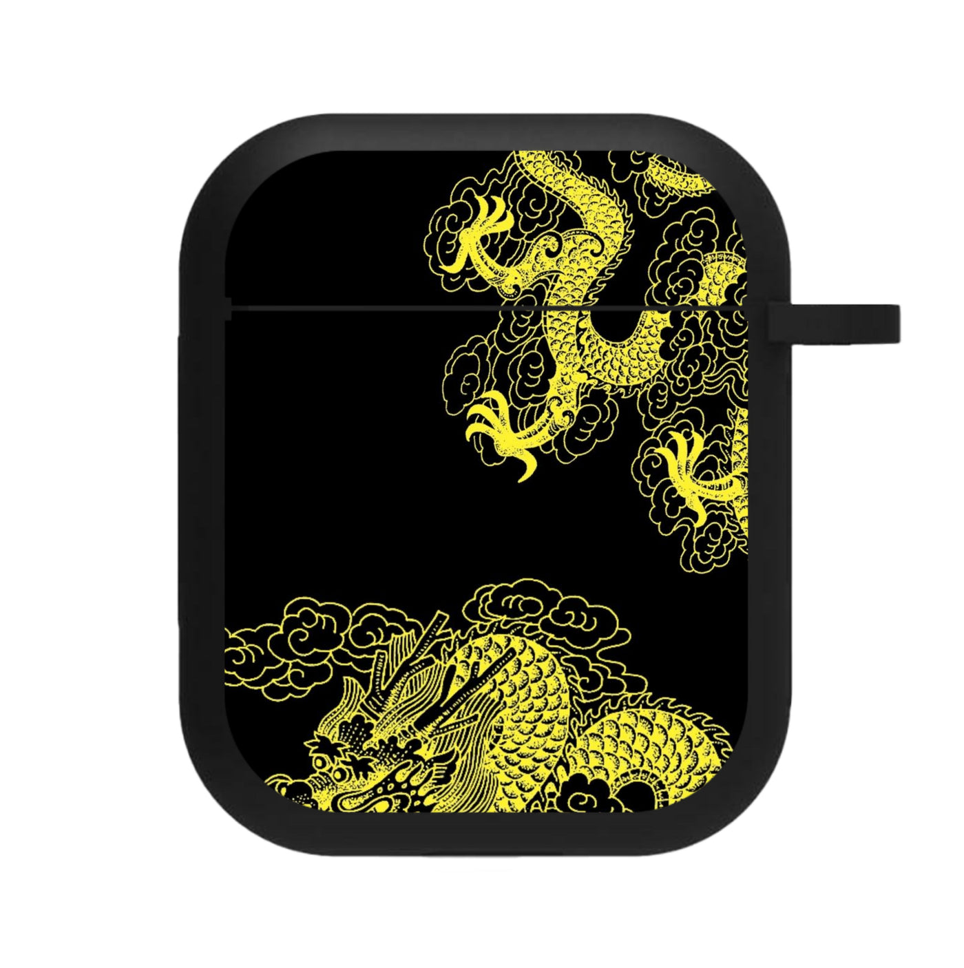 Yellow Dragon AirPods Case