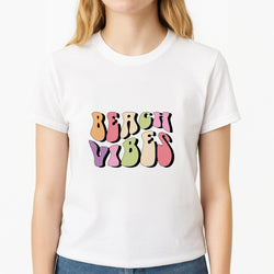 Pastel Beach Vibes Womens T-Shirt