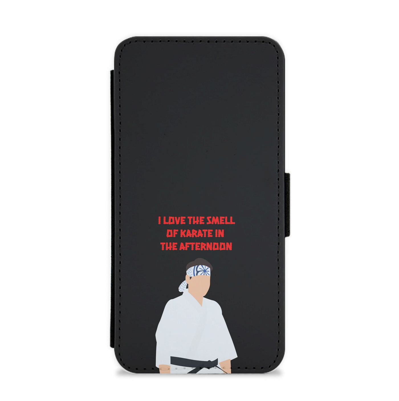 I Love The Smell Of Karate Flip / Wallet Phone Case