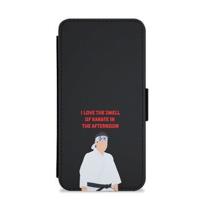 I Love The Smell Of Karate Flip / Wallet Phone Case