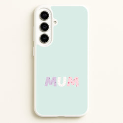Mum Patchwork Galaxy A56 Case