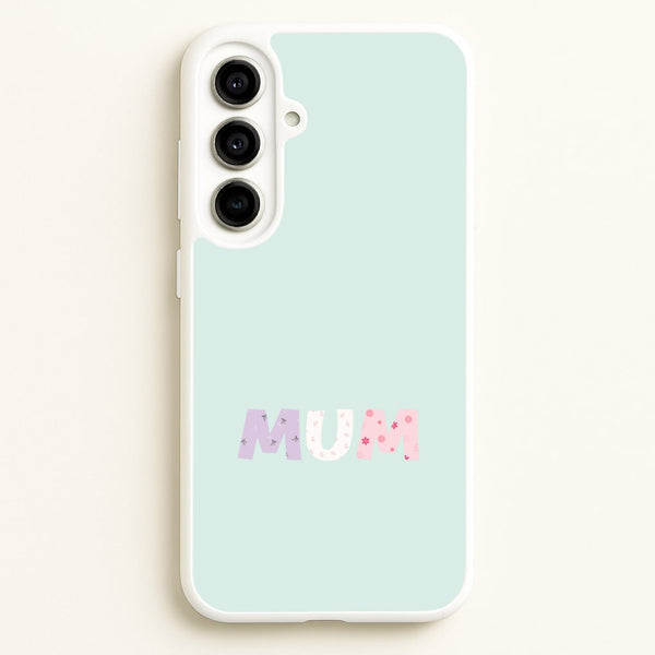 Mum Patchwork Galaxy A56 Case