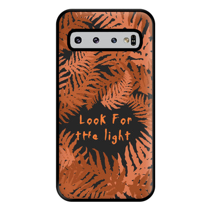 Look For The Light Fern Pattern Galaxy S10 Case