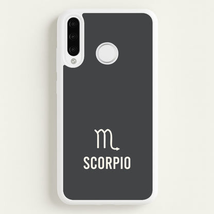 Scorpio Pastel Zodiac Huawei P30 Pro Case