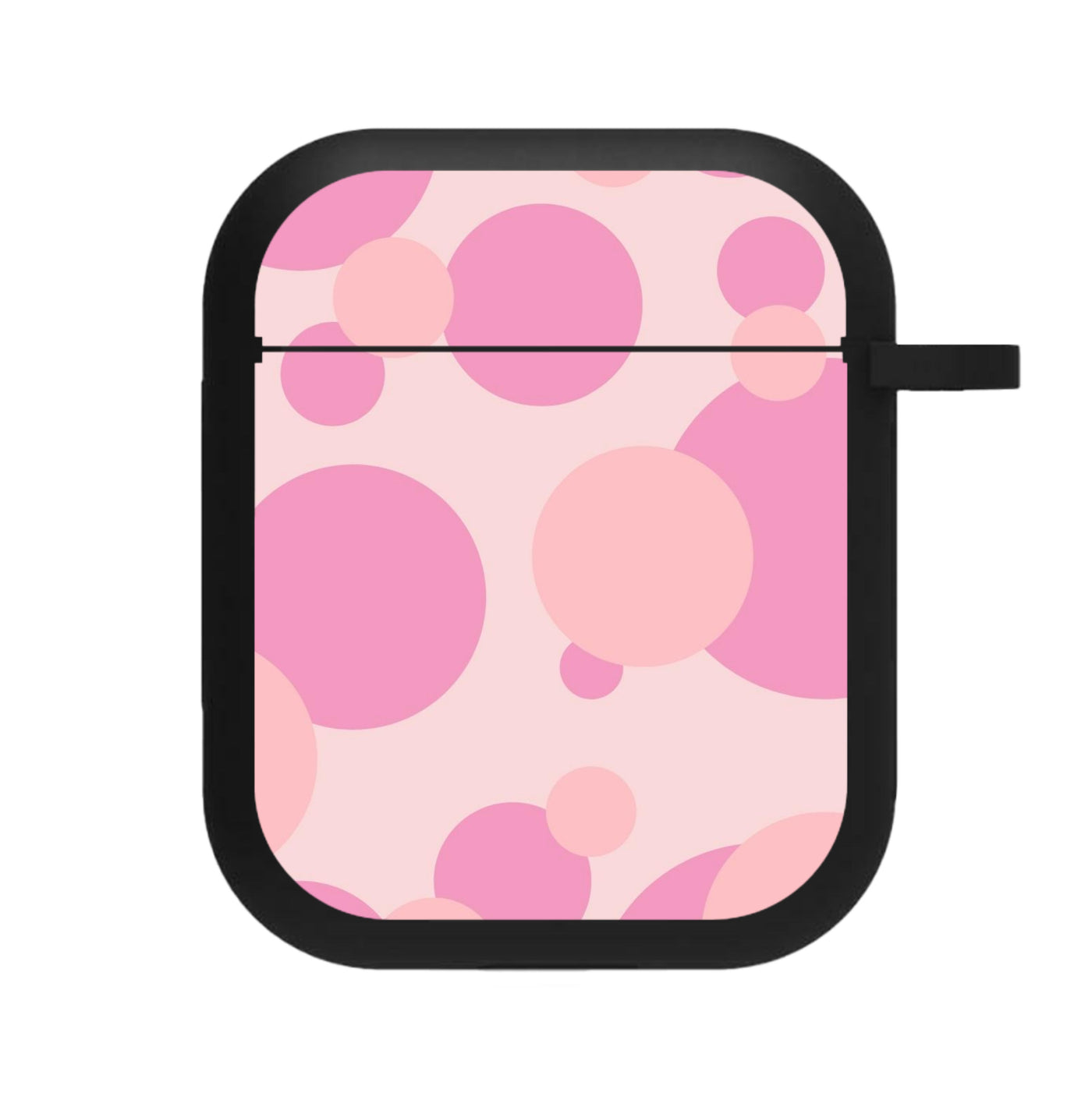 Pink Bubble Pattern  AirPods Case