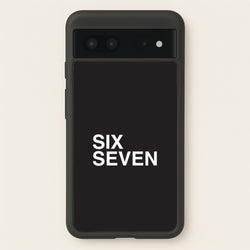 6 7 Black Google Pixel 7 Case