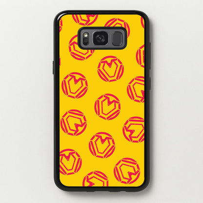 Metal Heart Pattern Galaxy S8 Plus Case