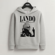 Lando Black And Green  Kids Hoodie 2
