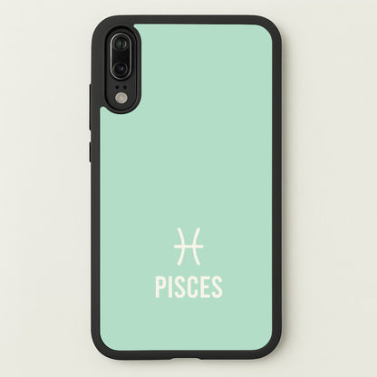 Pisces Pastel Zodiac Huawei P20 Case