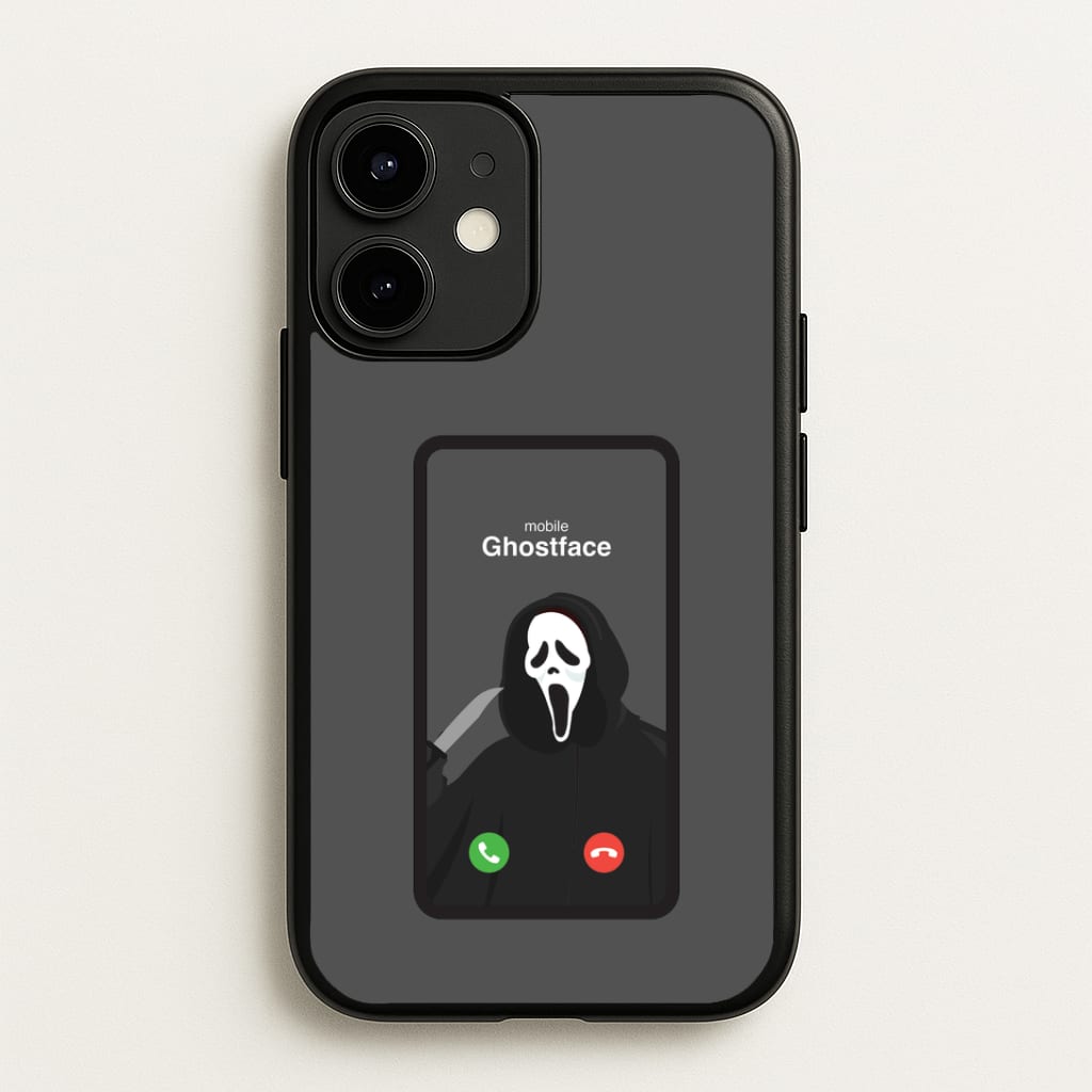 Caller ID Ghostface iPhone 12 / 12 Pro Case
