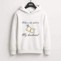WTHIMH Cartoon Rings Kids Hoodie