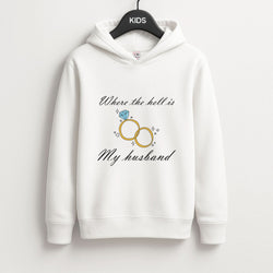 WTHIMH Cartoon Rings Kids Hoodie