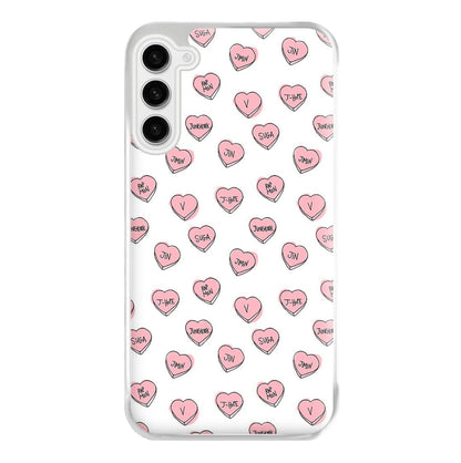 K-Pop Band Hearts Phone Case