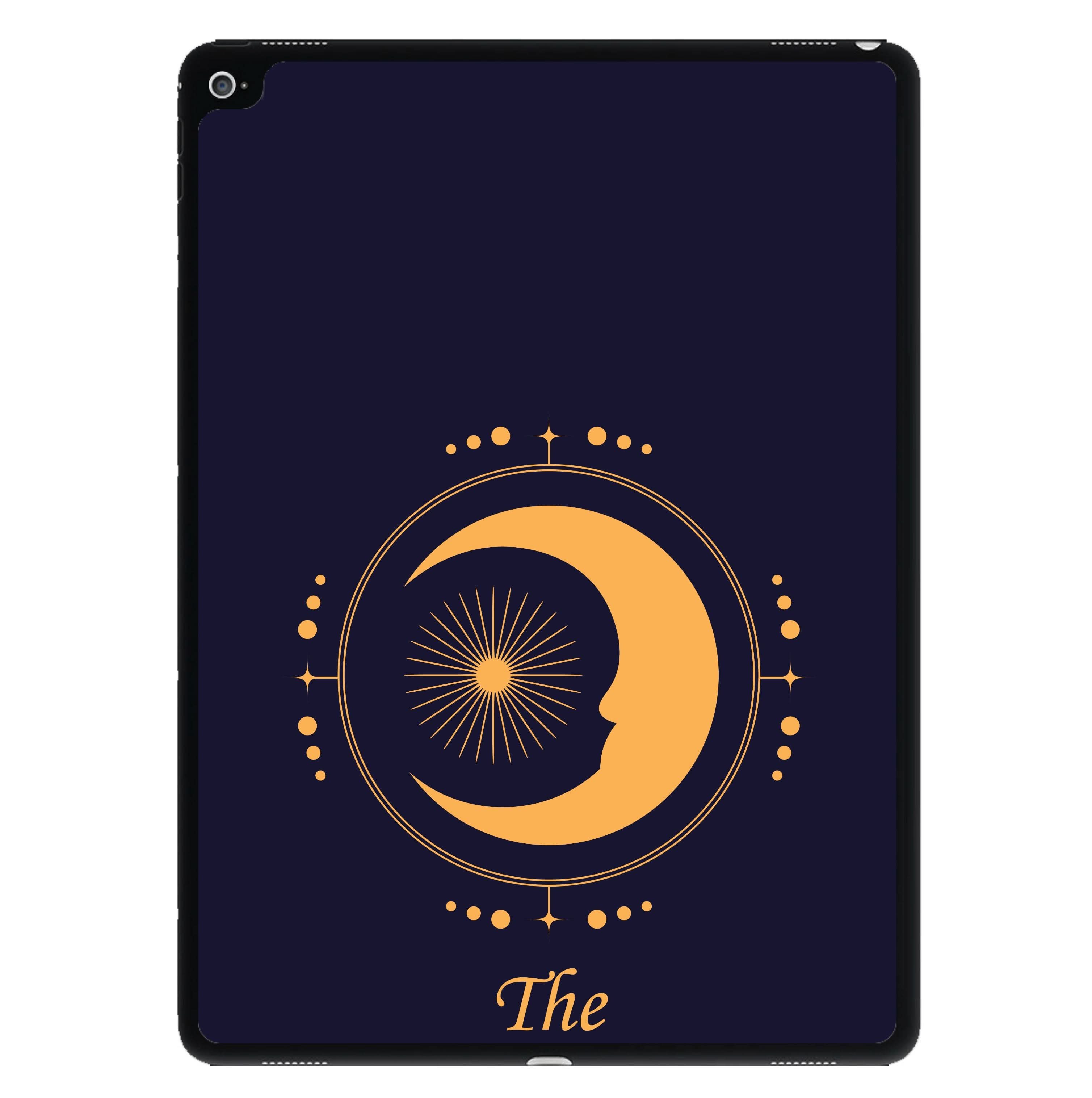 The Moon Dark Blue iPad Case