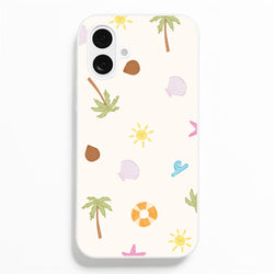 Summer Essentials iPhone 16 Plus Case