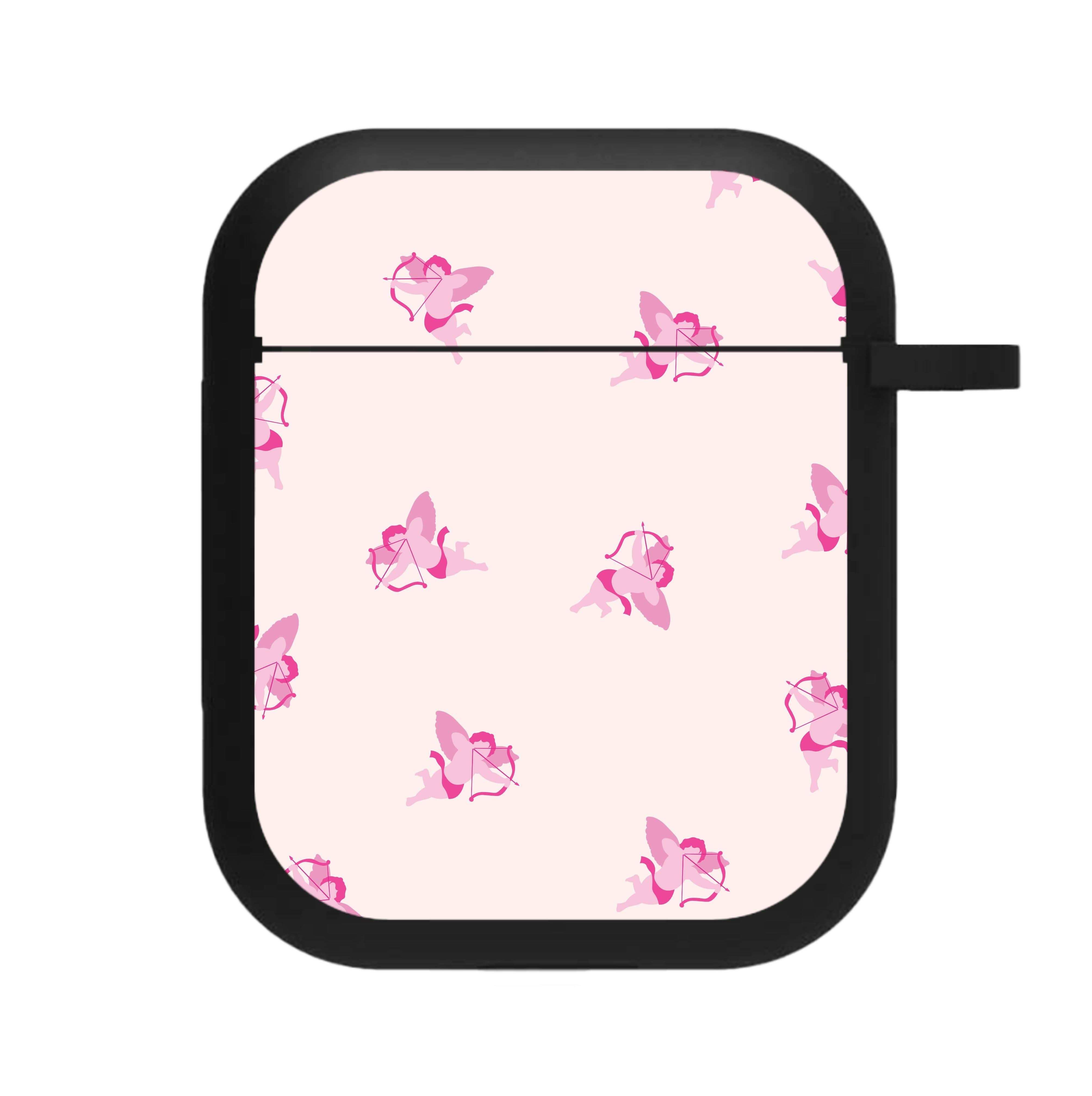 Valentine's Cupid Pattern AirPods Case