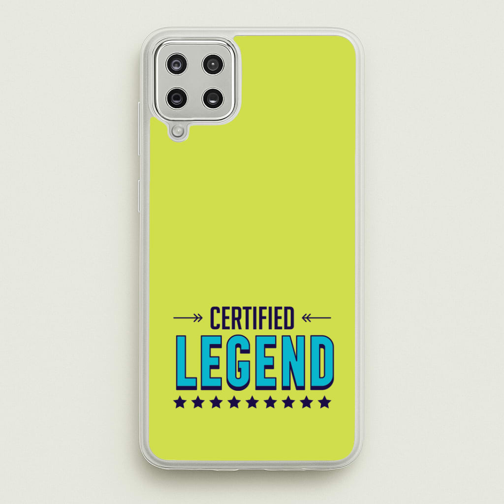 Certified Legend Galaxy A12 Case