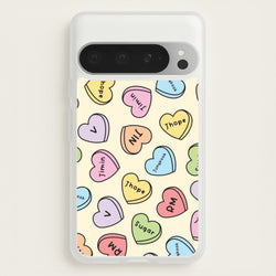 K-Pop Band Members Love Hearts Pattern Google Pixel 9 Pro XL Case