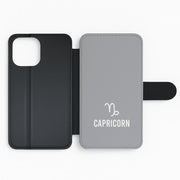 Capricorn Pastel Zodiac Flip / Wallet Phone Case 2