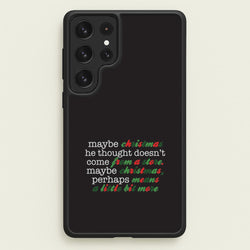 Green Creature Quote Galaxy S23 Ultra Case