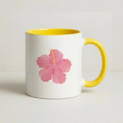 Pink Hibiscus Mug 8
