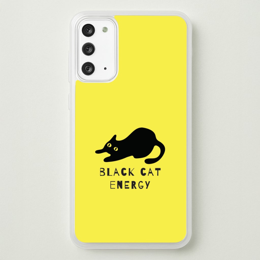 Black Cat Energy Galaxy Note 20 Case