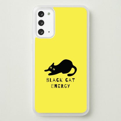 Black Cat Energy Galaxy Note 20 Case
