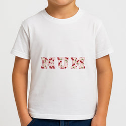 Floral Varsity Mum Boys T-Shirt