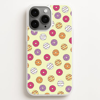 Party Rings - Biscuits Patterns Phone Case for iPhone, Samsung Galaxy and Google Pixel