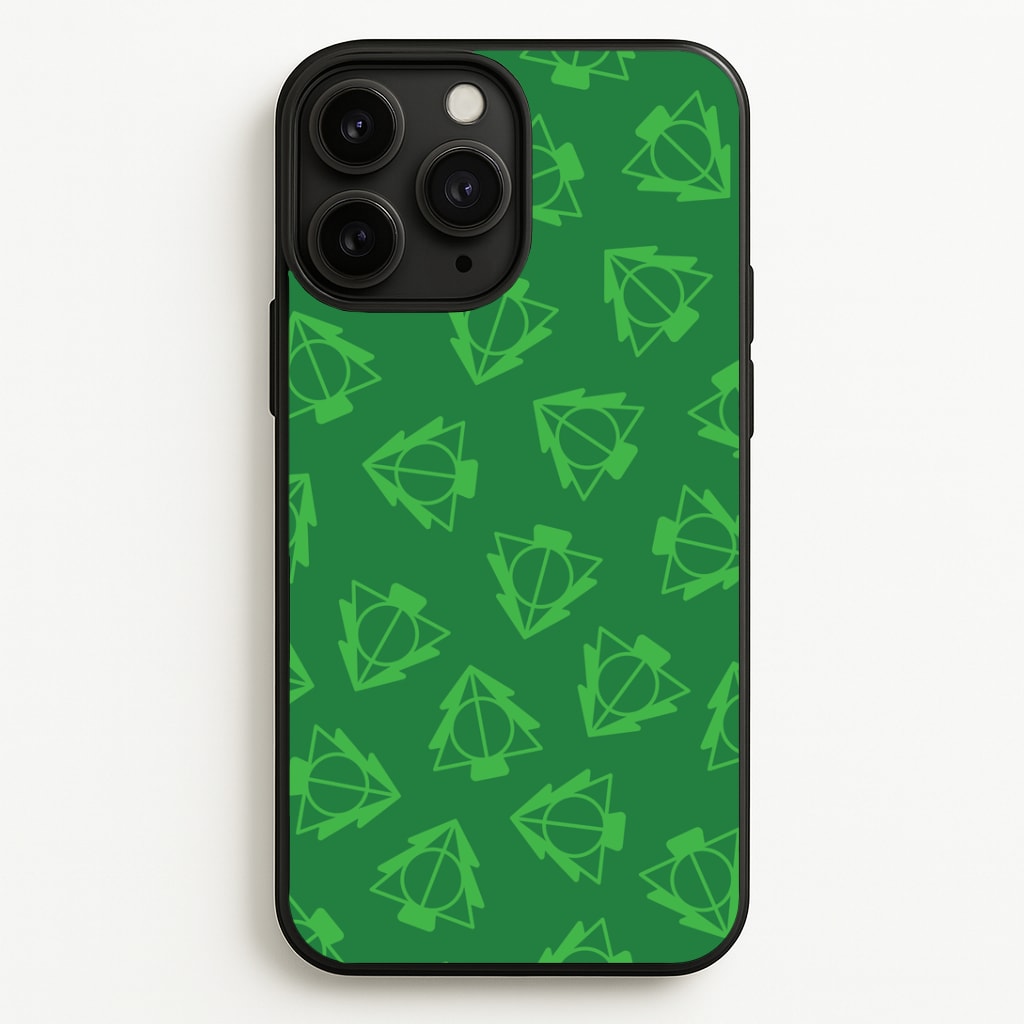 Christmas Tree Wizard Icon Pattern iPhone 11 Pro Case