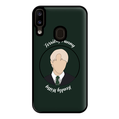 Terribly Funny, Really Witty Draco Malfoy Phone Case