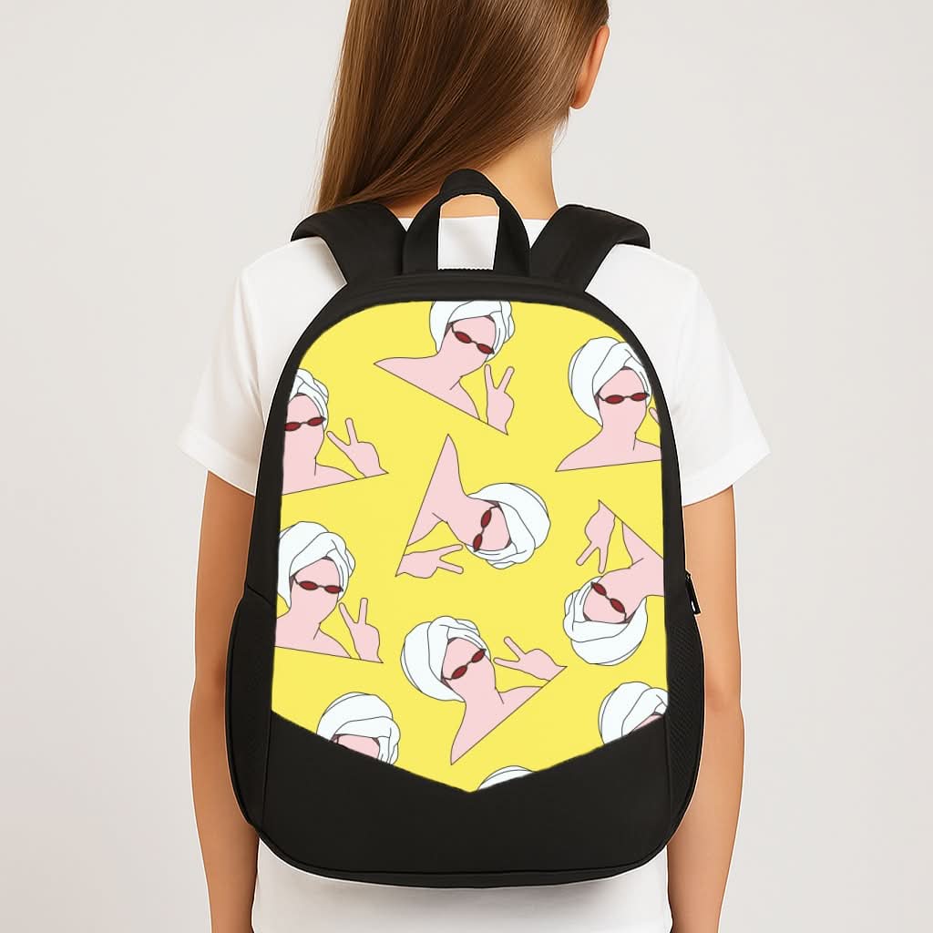 Peace Pattern School Bag