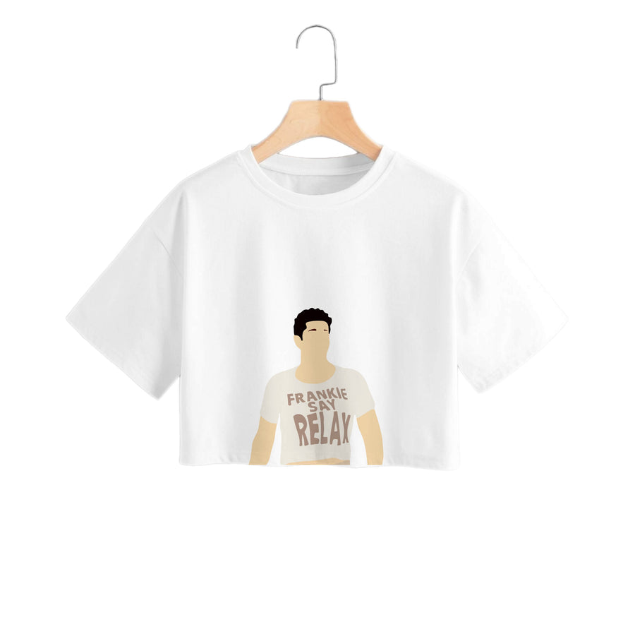 Frankie Say Relax - Friends Crop Top