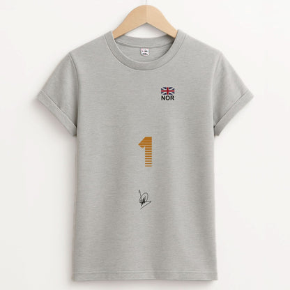 LN1 - Norris Unisex Grey T-Shirt