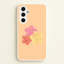 Hibiscus Sunset Galaxy A54 Case