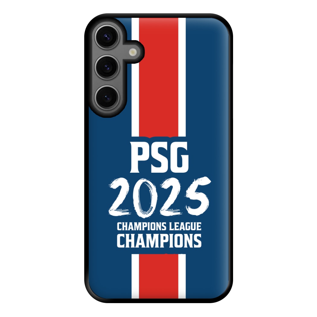 Champion League Winners 25 PSG Galaxy S25 Plus Case