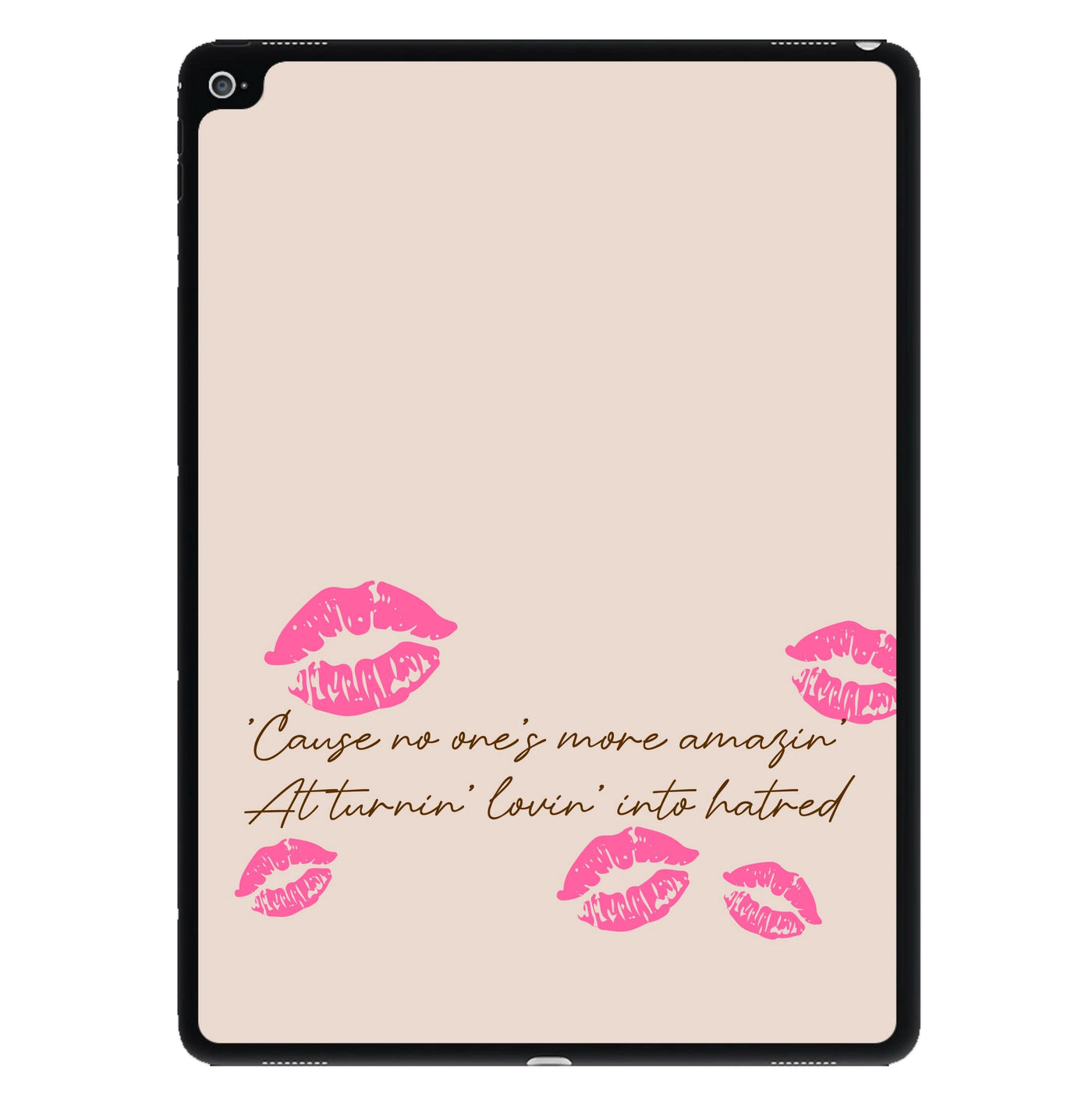 Turnin' Lovin' Into Hatred iPad Case