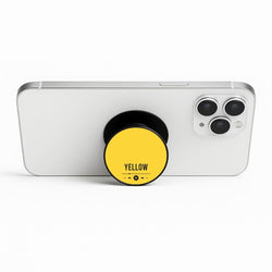 Yellow Music Player Phone Stand