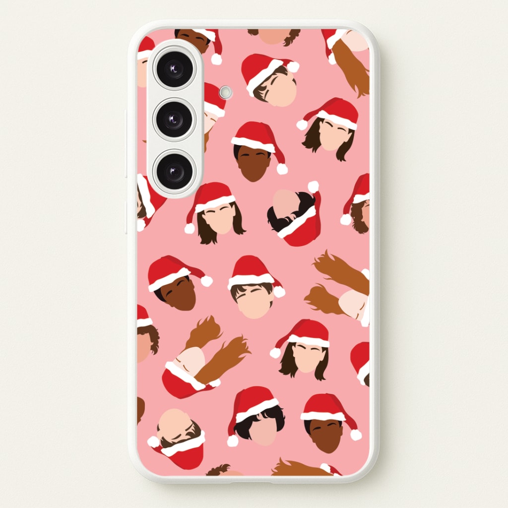 Christmas Stranger Crew Pattern Galaxy S24 Plus Case