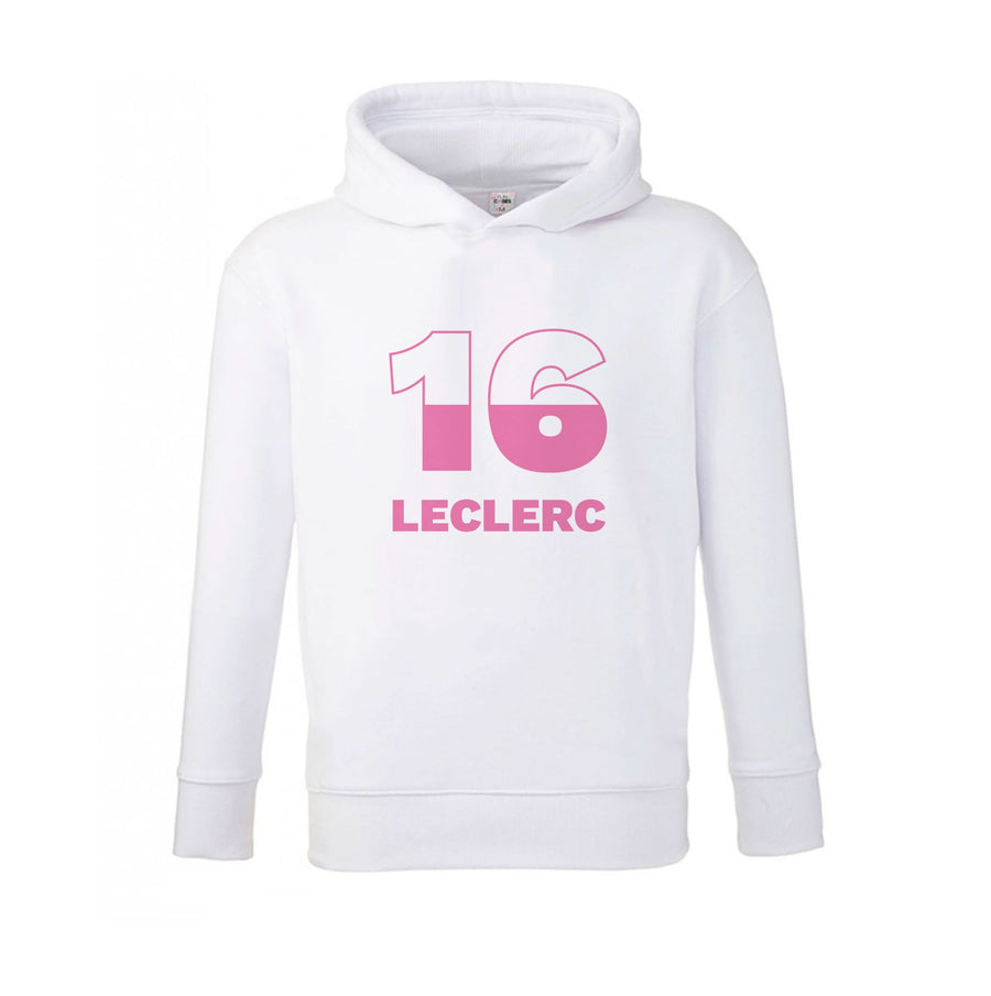 Pink Leclerc Kids Hoodie