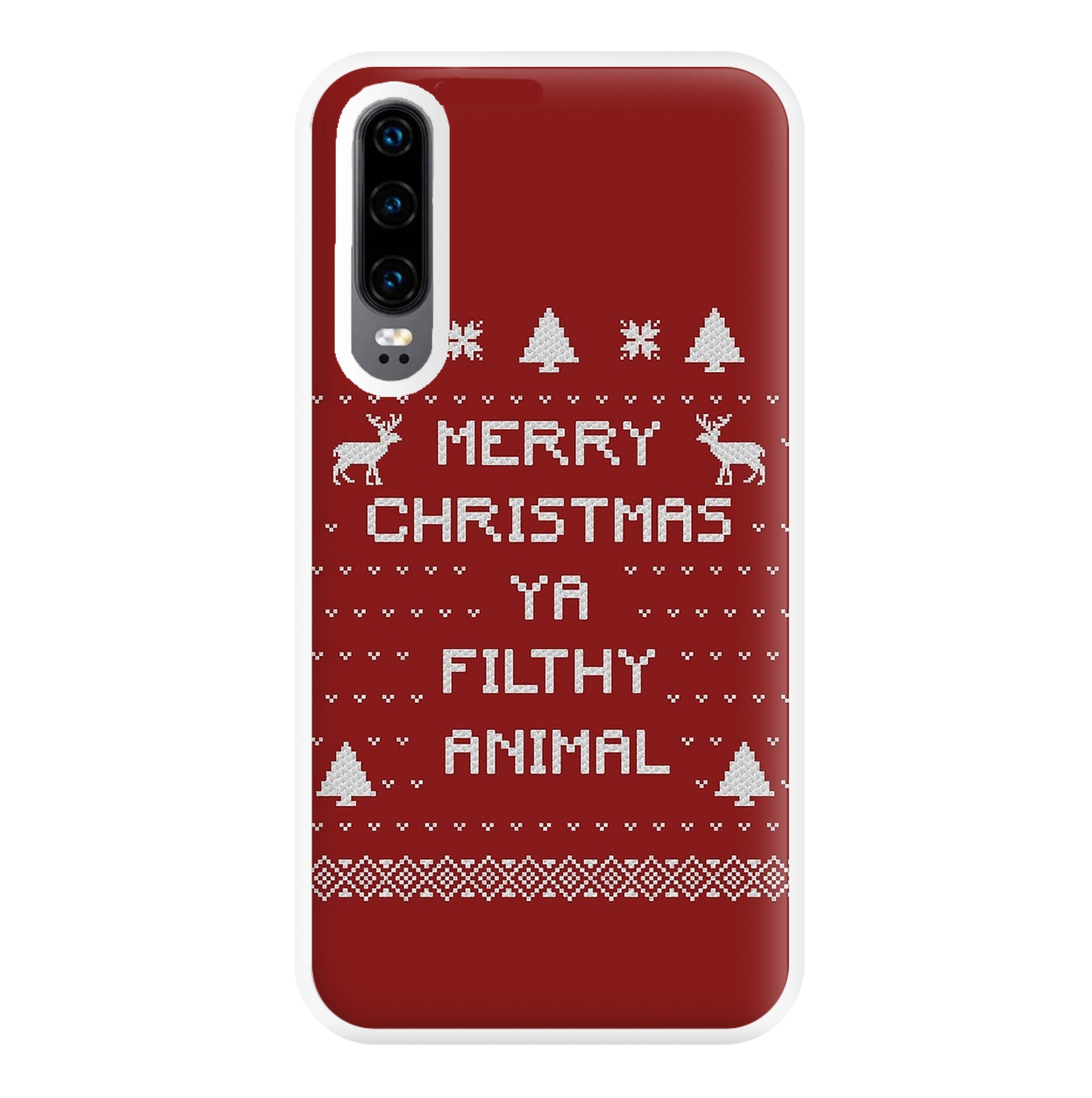 Merry Christmas Ya Filthy Animal Phone Case