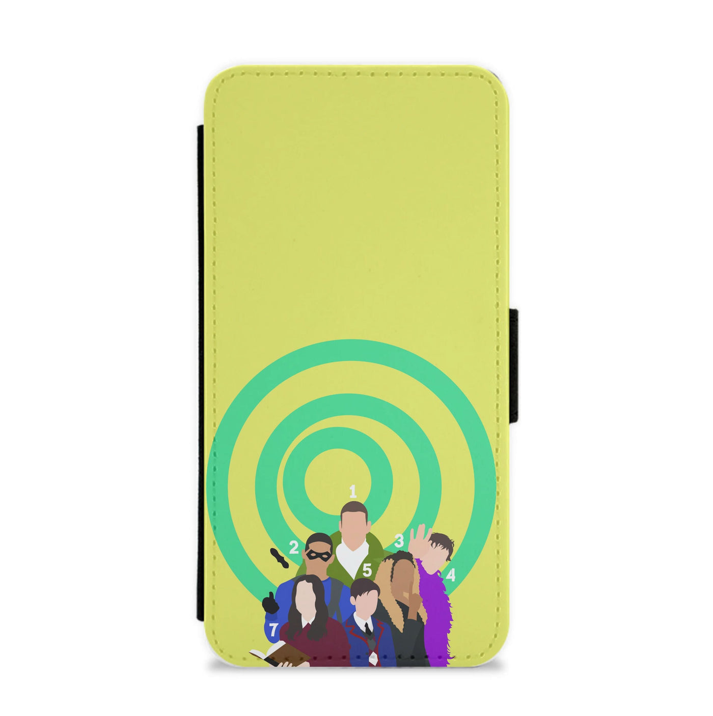 Kids Numbers Flip / Wallet Phone Case