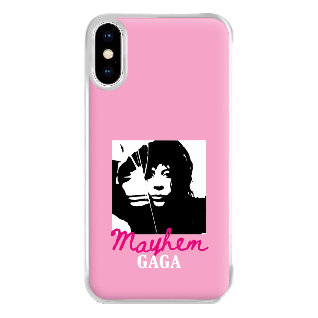 Pink Mayhem Gaga iPhone X / XS Case